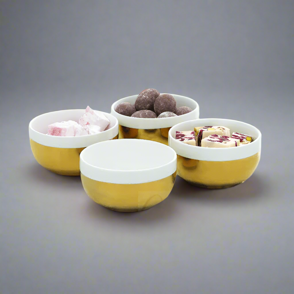 4pcs Golden Condiments Bowl 
Symphony SY8004