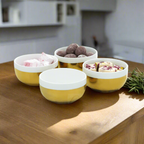 4pcs Golden Condiments Bowl 
Symphony SY8004