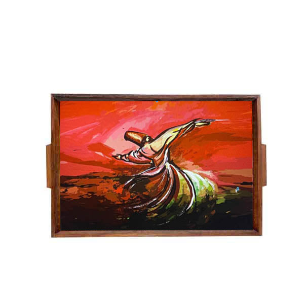 Wooden Rectangular Tray XL Serving