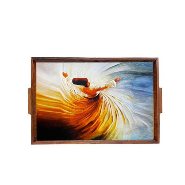 Wooden Rectangular Tray XL Serving