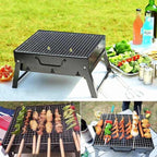 Portable & Foldable BBQ Grill Space Saver 440x305x75mm TL-372