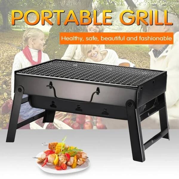 Portable & Foldable BBQ Grill Space Saver 440x305x75mm TL-372