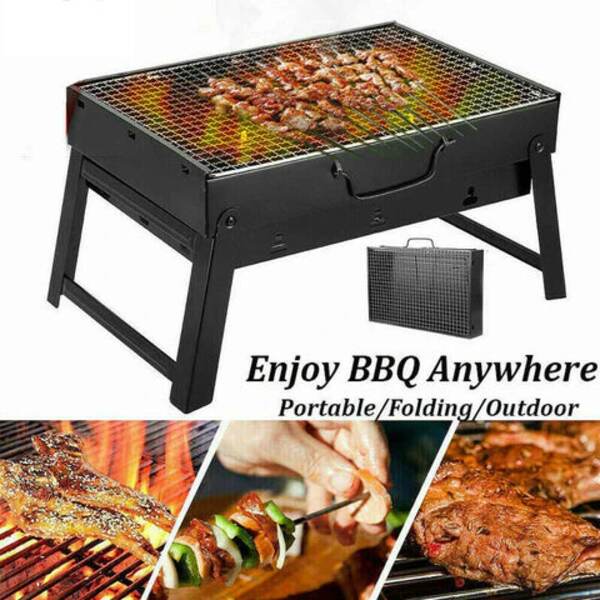 Portable & Foldable BBQ Grill Space Saver 440x305x75mm TL-372