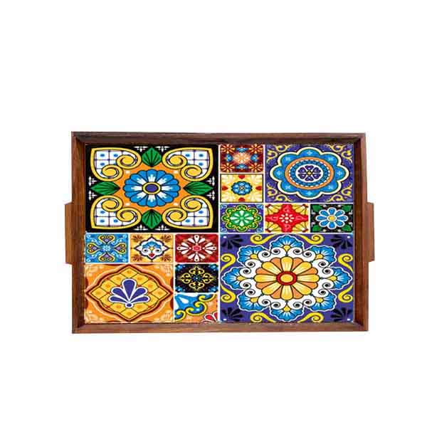 Wooden Rectangular Tray XL Serving