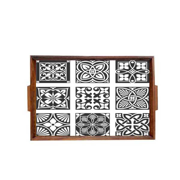 Wooden Rectangular Tray XL Serving