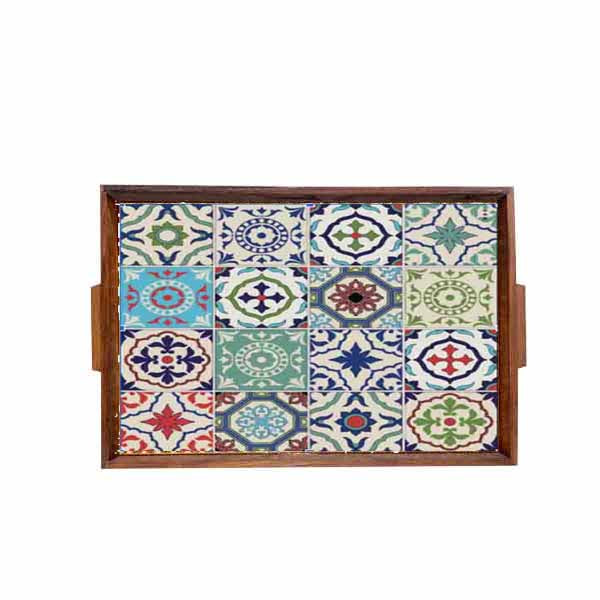 Wooden Rectangular Tray XL Serving