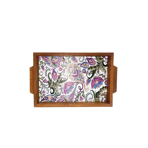 Wooden Rectangular Tray Mini Serving