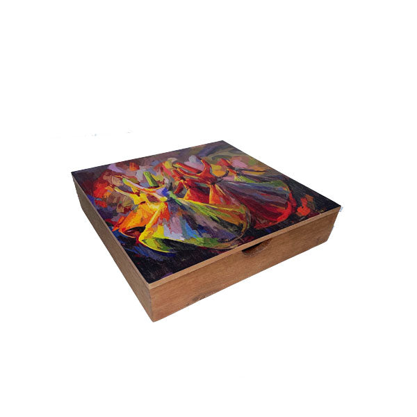 Cutlery Wooden Box 3 Partition