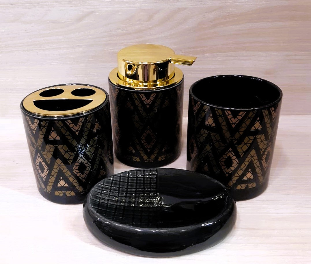 4pcs Bath Set Porcelain