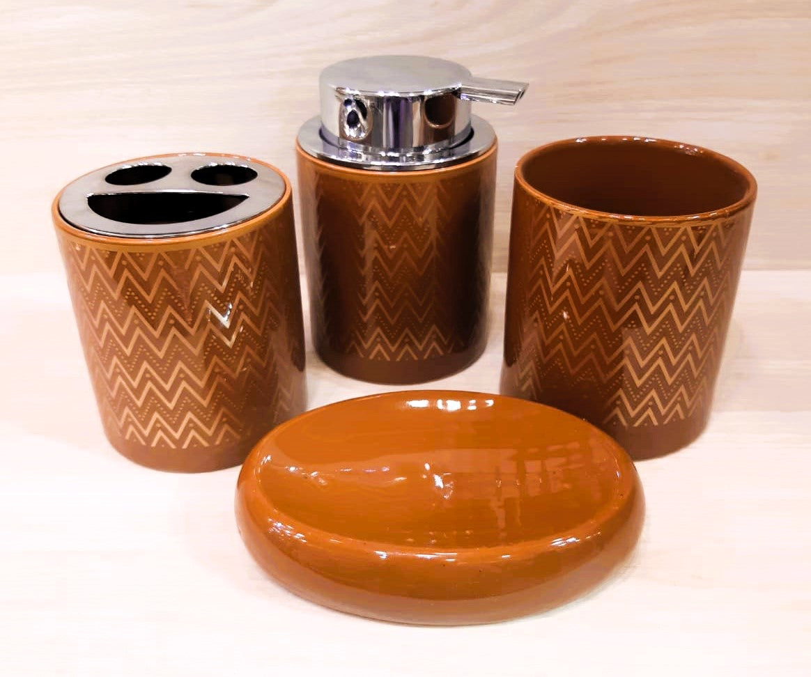 4pcs Bath Set Porcelain