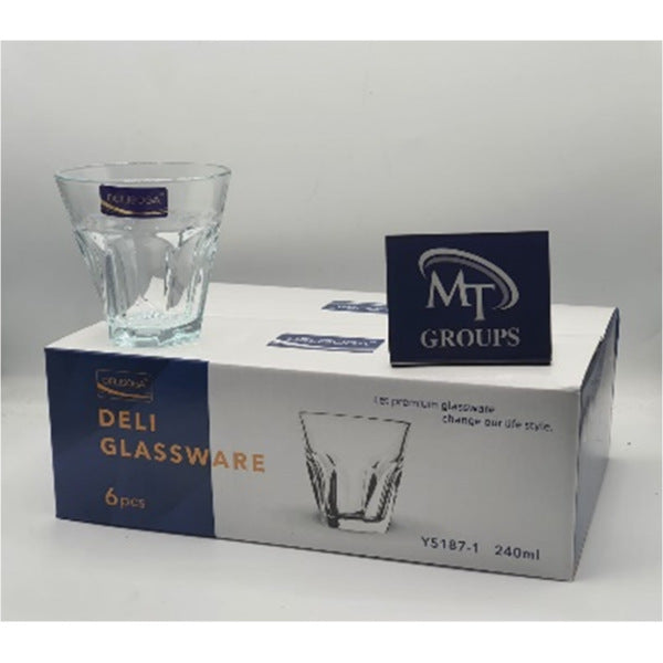 TUMBLER GLASS 240 ML DELI SOGA  Y5187-1