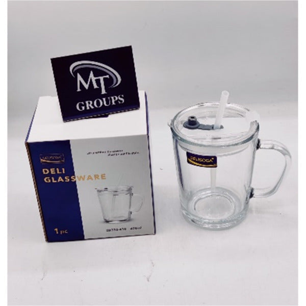 MUG WITH STRAW HANDLE DELI SOGA ZB330-430