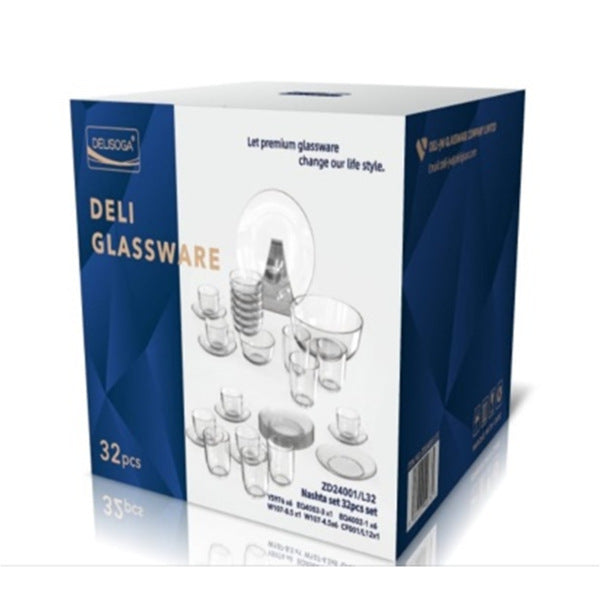 NASHTA SET 32PC DELI SOGA ZD24001L32