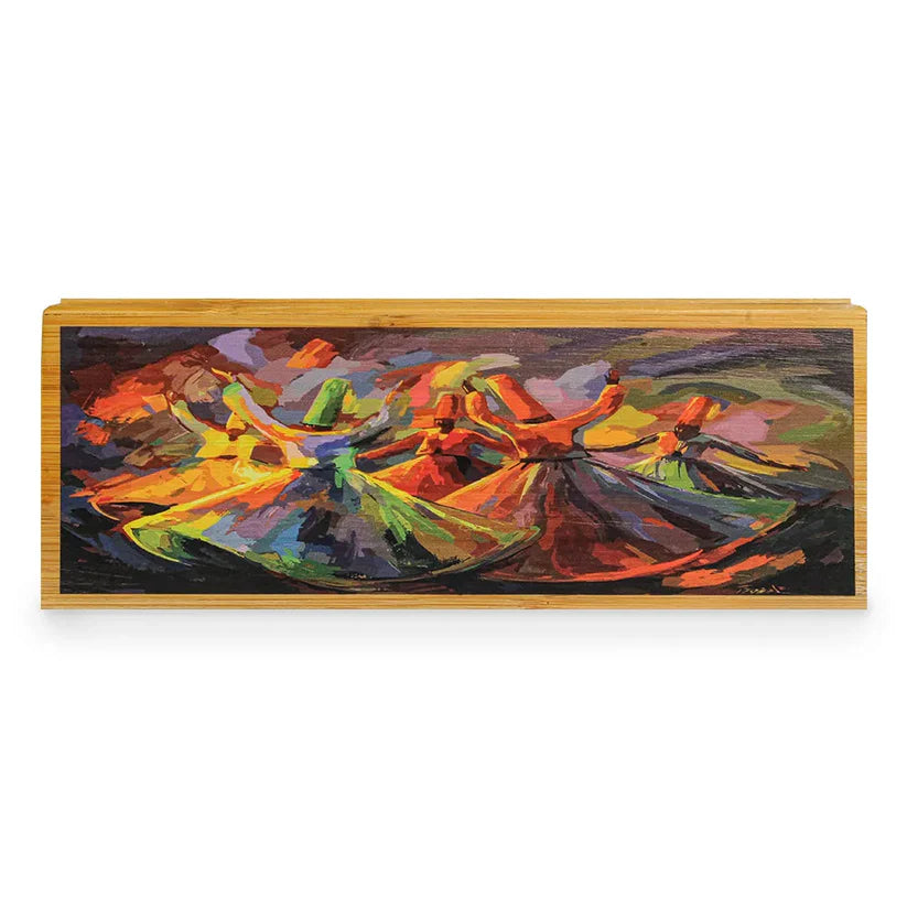 Artistic Wooden Tissue Box