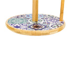 Artistic Wooden Tissue Roll Holder Stand