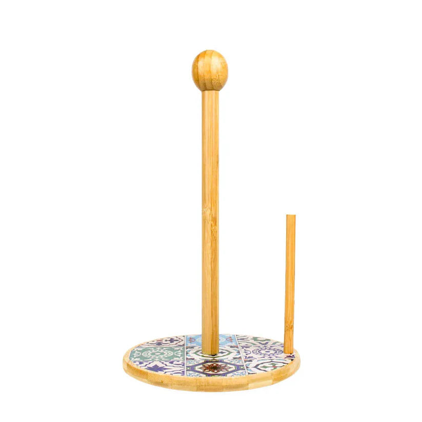Artistic Wooden Tissue Roll Holder Stand