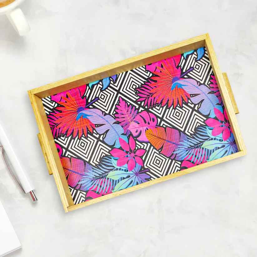 Beautiful Design Art Tray