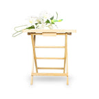 Doodh Patti Chai Art Wooden Serving Stand Table