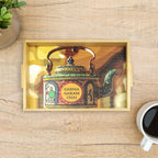 Garam Chai Kettle Art Tray Handle