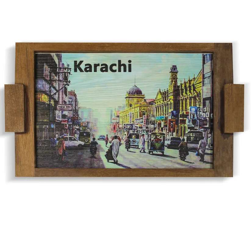 Karachi Art Serving Tray