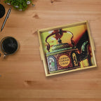 Garam Chai Kettle Art Tray Handle