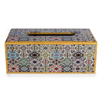 Moroccan Inspired Wooden Tissue Box