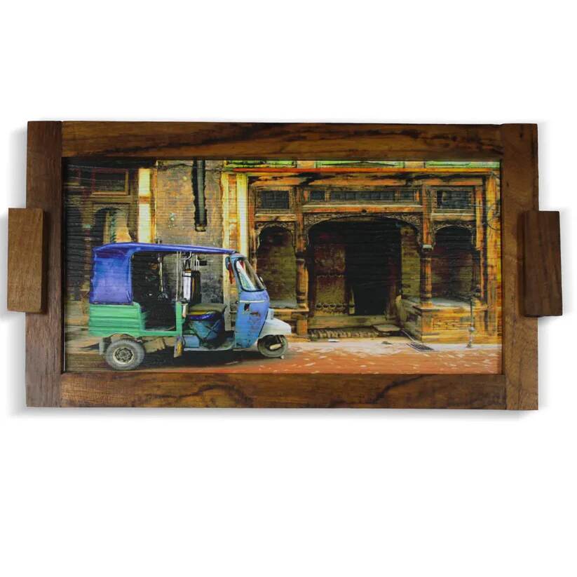 Pakistani Rickshaw Tray
