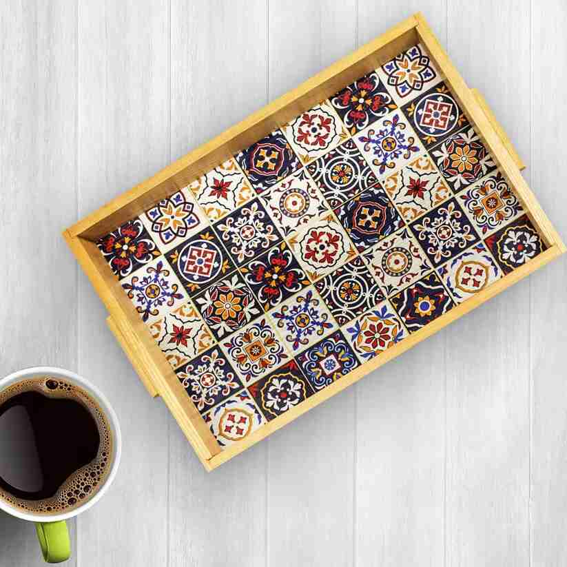 Saqafati Design Art Tray