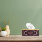 Sindhi Art Wooden Tissue Box