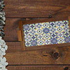 Blue Pottery Art Tray