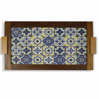 Blue Pottery Art Tray