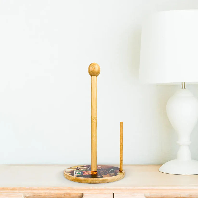 Chai Art Wooden Tissue Roll Holder Stand